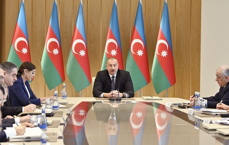 Azerbaijani President: "Very positive results were achieved in the economic sphere last year"