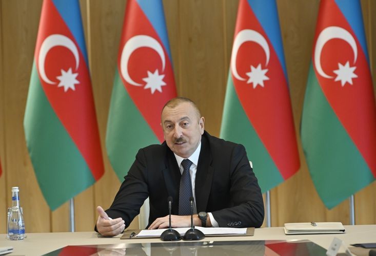 President Ilham Aiyev: "Last year foreign tourists spent 1.260 billion manats in Azerbaijan through bank cards alone"