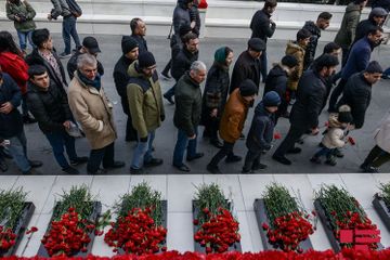 Azerbaijan commemorates martyrs of January 20 - PHOTOSESSION