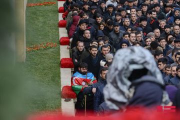 Azerbaijan commemorates martyrs of January 20 - PHOTOSESSION