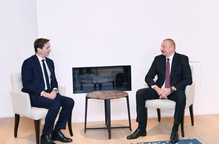 CEO of SUEZ Group informs President Ilham Aliyev about the projects implemented in Azerbaijan