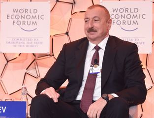 President Ilham Aliyev attended panel discussion on “Strategic Outlook: Eurasia” held as part of World Economic Forum - UPDATED