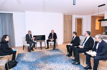 President Ilham Aliyev meets with head of P&G Europe