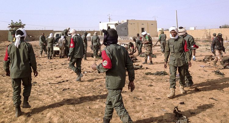 Seven local soldiers killed, two French troops wounded in attack in Mali