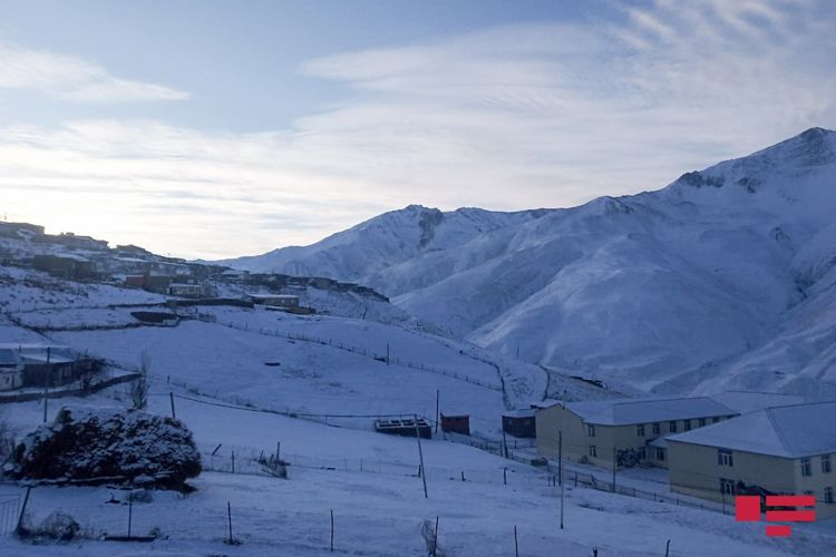 Temperature drops to -17 degrees in northern regions of Azerbaijan
