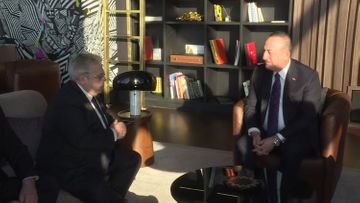 Turkish FM receives European Parliament Rapporteur on Turkey