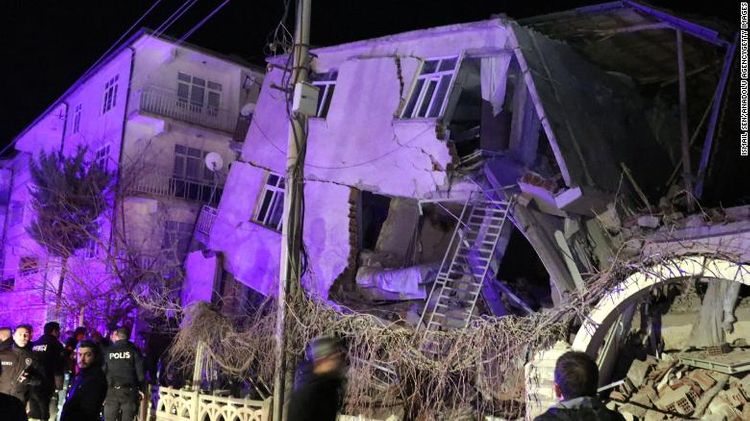 Search, rescue efforts underway after quake in E Turkey