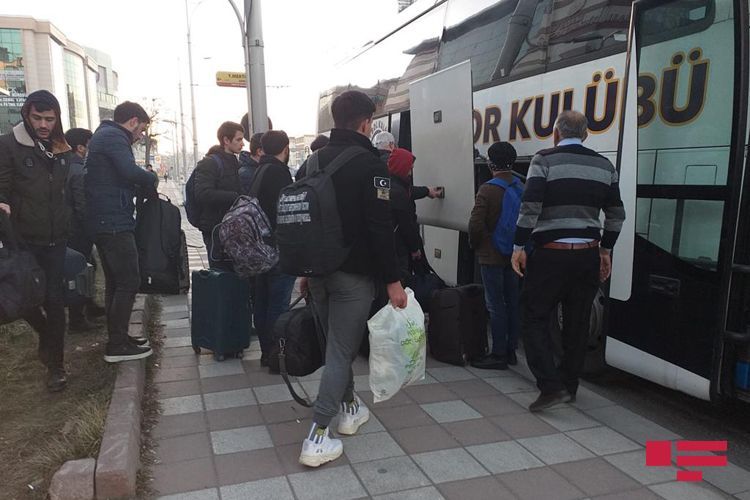 Azerbaijani students are evacuated from Turkey's earthquake zone to Nakhchivan