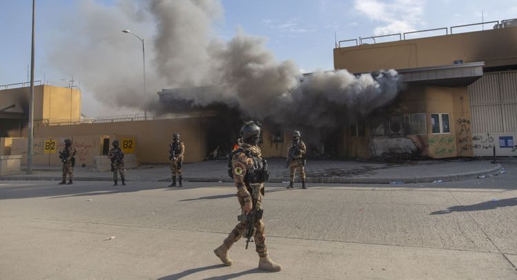 Five rockets strike near US Embassy in Baghdad