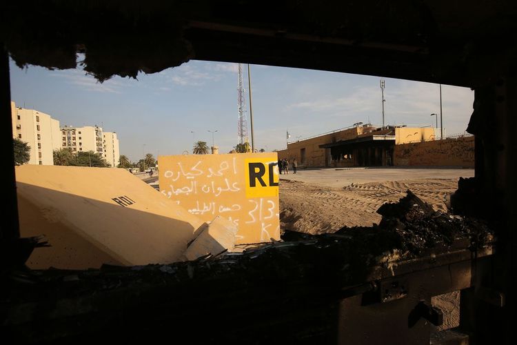 Three rockets strike US Embassy in Baghdad, one hits dining facility