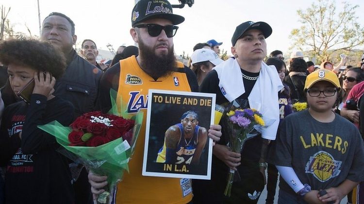 US mourns basketball legend Kobe Bryant