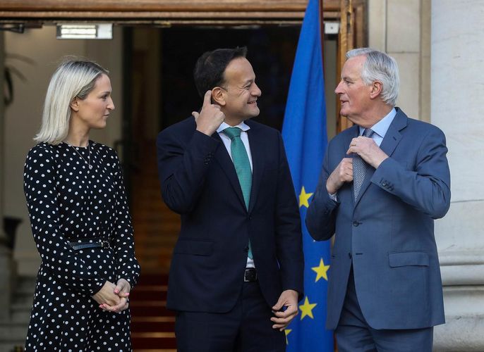 EU's Barnier says still risk of Brexit cliff edge at end of 2020