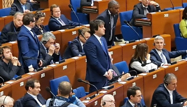 Georgian ex-Parliament Speaker Kobakhidze elected PACE VP