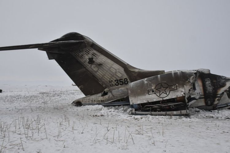 US says mystery crash in Afghanistan was US Air Force plane