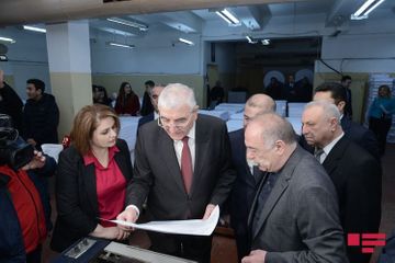 Printing of ballots on early parliamentary elections in Azerbaijan kicks off