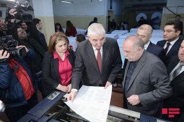 Printing of ballots on early parliamentary elections in Azerbaijan kicks off