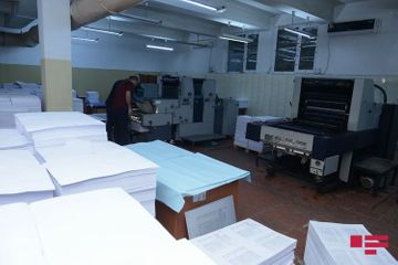Printing of ballots on early parliamentary elections in Azerbaijan kicks off
