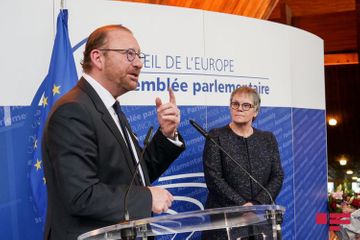 Liliane Maury Pasquier hands over the post of PACE president