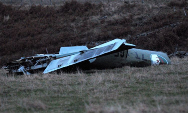 Two pilots killed in military jet crash in Algeria