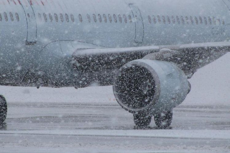 Snowstorms battering Kazakh capital ground 13 flights  