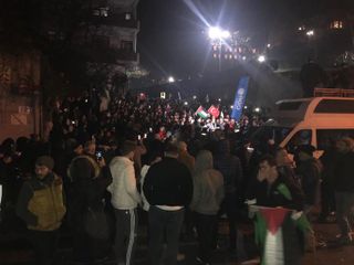 Hundreds flock to US diplomatic compounds in Ankara & Istanbul to protest Trump’s Middle East peace plan - PHOTO