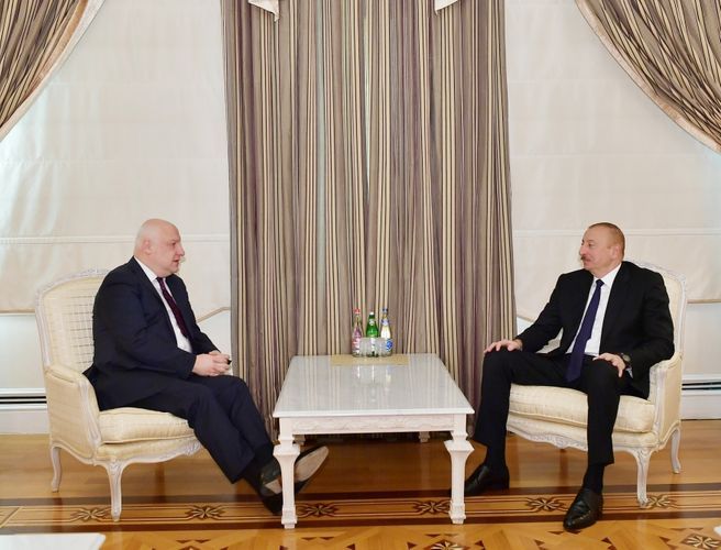 President Ilham Aliyev receives OSCE Parliamentary Assembly President 