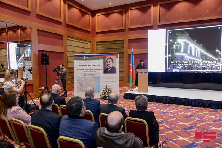 International conference dedicated to heritage of Mahammad Amin Rasulzade held