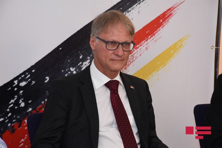 German Ambassador congratulates birthday anniversary of Mammad Amin Rasulzade