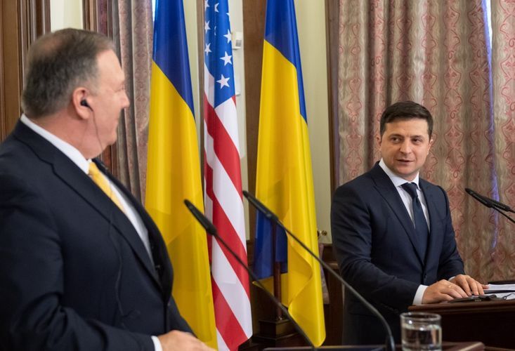 Ukrainian president: " US assistance for security would significantly enhance Ukraine's defense capability"