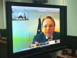 EU Commissioner holds virtual meeting with EaP FMs