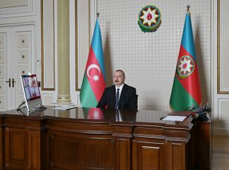 Azerbaijani, Afghan, Turkmen presidents met through videoconferencing