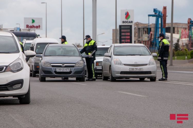 Baku Police: Control on movement in streets strengthened, traffic participants being seriously checked  