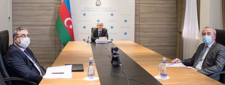 Videoconference held between Azerbaijan's Energy Ministry and Energy Charter Secretariat