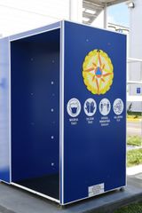 President Ilham Aliyev and first lady Mehriban Aliyeva attended the inauguration of modular hospital for treatment of coronavirus patients opened in Khatai district of Baku - UPDATED