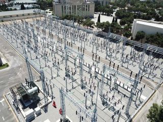 President Ilham Aliyev inaugurated newly renovated “8th km” substation owned by AzerEnergy OJSC in Nizami district, Baku