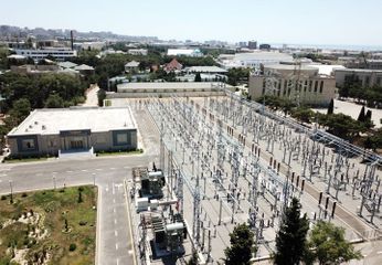 President Ilham Aliyev inaugurated newly renovated “8th km” substation owned by AzerEnergy OJSC in Nizami district, Baku