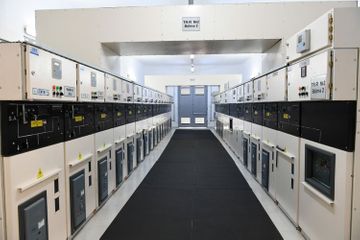 President Ilham Aliyev inaugurated newly renovated “8th km” substation owned by AzerEnergy OJSC in Nizami district, Baku