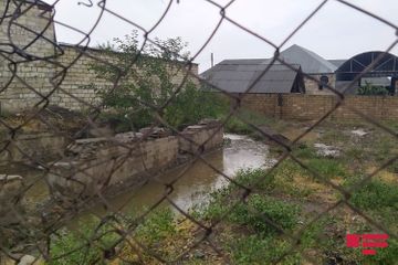 Heavy rain caused complications in Azerbaijan’s Ganja - PHOTO