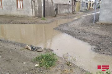 Heavy rain caused complications in Azerbaijan’s Ganja - PHOTO