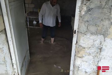 Heavy rain caused complications in Azerbaijan’s Ganja - PHOTO