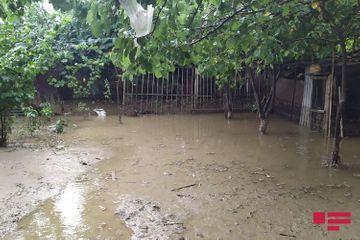Heavy rain caused complications in Azerbaijan’s Ganja - PHOTO