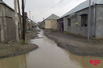 Heavy rain caused complications in Azerbaijan’s Ganja - PHOTO