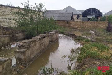 Heavy rain caused complications in Azerbaijan’s Ganja - PHOTO