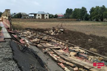 Heavy rain caused complications in Azerbaijan’s Ganja - PHOTO