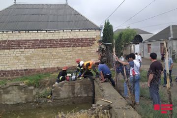 Heavy rain caused complications in Azerbaijan’s Ganja - PHOTO