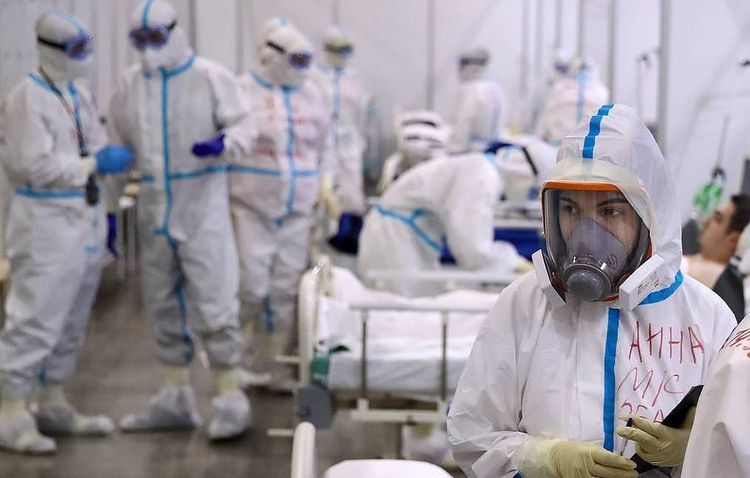 Russia’s coronavirus spread rate remains at 1