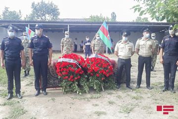 Martyred Azerbaijani serviceman buried in Aghstafa region - UPDATED
