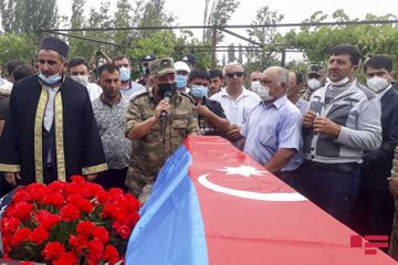 Martyred Azerbaijani serviceman buried in Aghstafa region - UPDATED