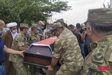 Martyred Azerbaijani serviceman buried in Tovuz region- PHOTO - UPDATED