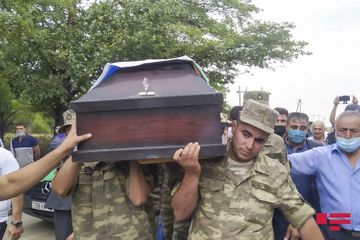 Martyred Azerbaijani serviceman buried in Tovuz region- PHOTO - UPDATED